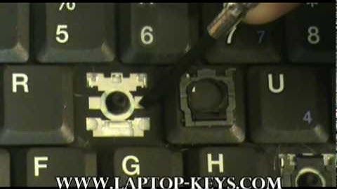 Replacement Keyboard Key Gateway Repair Guide