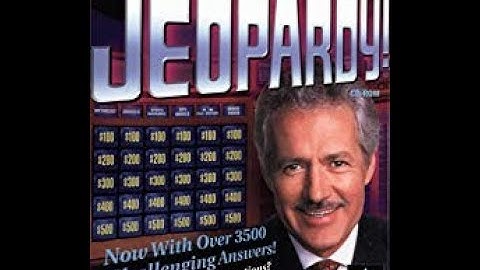 Jeopardy! 1998 PC: Season #1, Episode #1