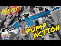 Top Tier 3D Printed Nerf Pump Action Springer Blaster