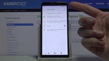 How to Enable Do Not Disturb Mode on SHARP Aquos R2 – Customize Do Not Disturb Mode