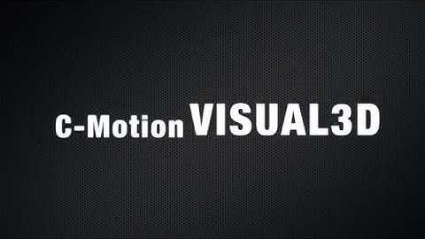 C-Motion VISUAL3D : The leading biomechanics package for research and clinicians.