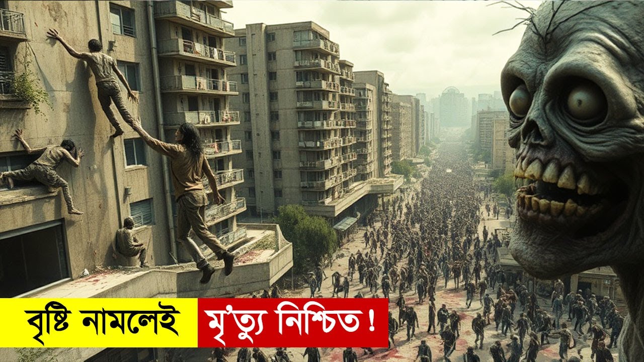 এই বৃষ্টিতে ভিজলেই মৃত্যু! | Deadly Rain Virus Movie Explained Bangla