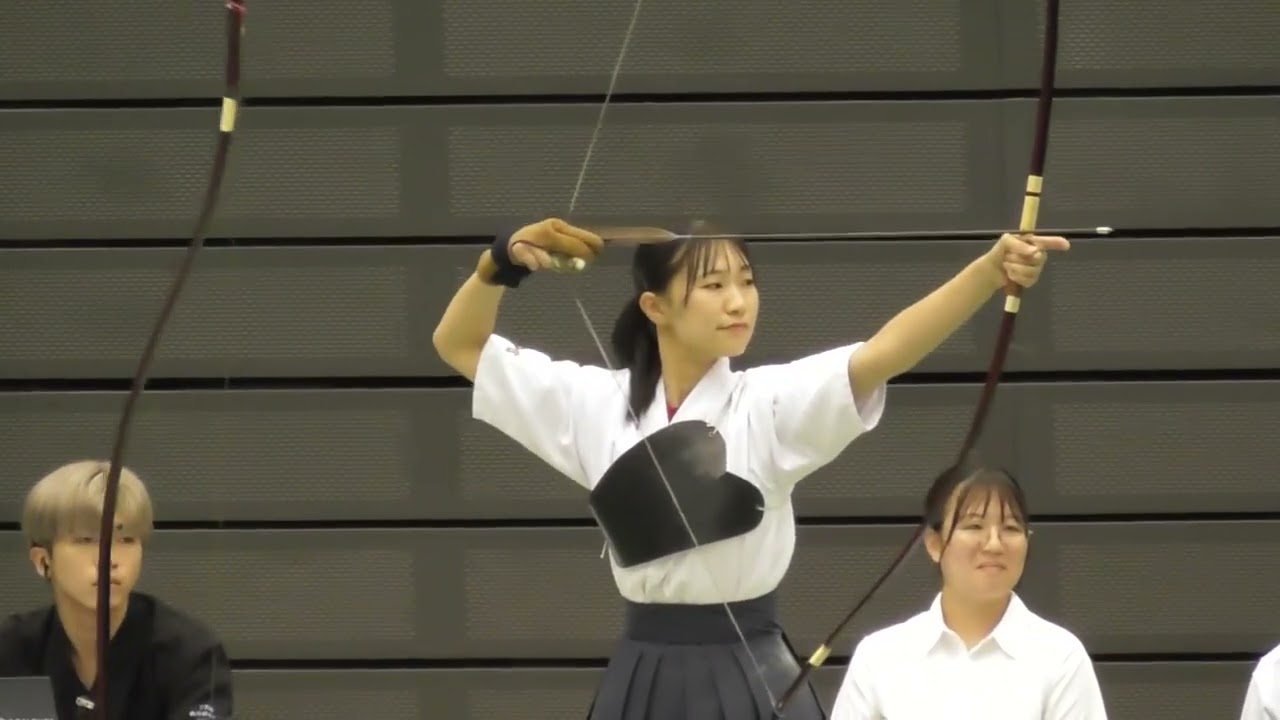 第72回　全日本学生弓道選手権大会　女子団体　第三戦　11中　対立教大学