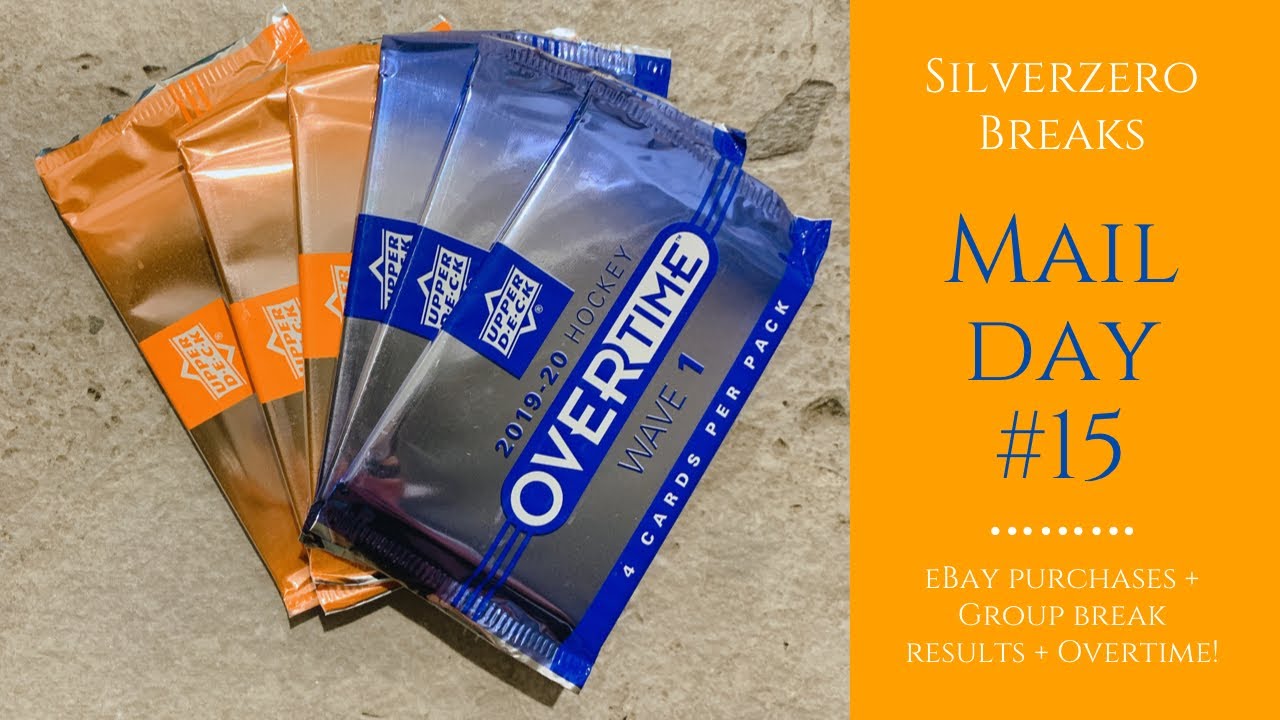 MAIL DAY #15: OPENING UP OVERTIME PACKS FOR THE FIRST TIME!!! - YouTube