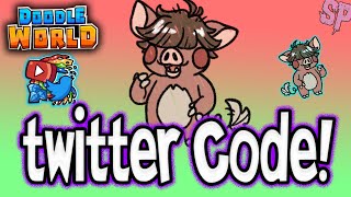 Twitter Code! 12K Follow's! Doodle World (Roblox) (2022)