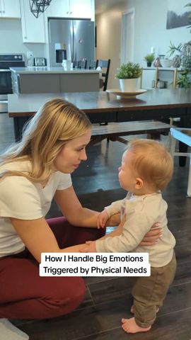 Toddler Big Emotions #gentleparenting #toddlertantrums #toddlers #gentleparentingtips #bigfeelings