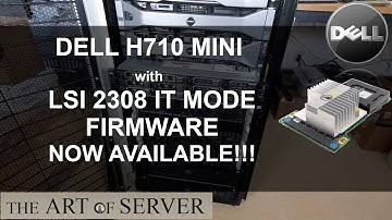 H710 mini with LSI 2308 IT mode firmware NOW AVAILABLE!!!