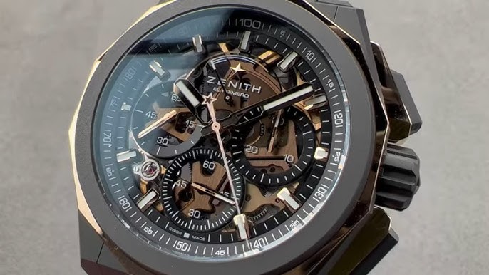 Zenith Watches: Built For The Elements: Zenith Introduces The DEFY EXTREME  Collection - Luxferity