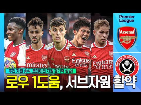 [후토크] 로우 1도움, <strong>은케티아</strong> 3골ㄷㄷ 서브 폼 제대로 올린 아스날