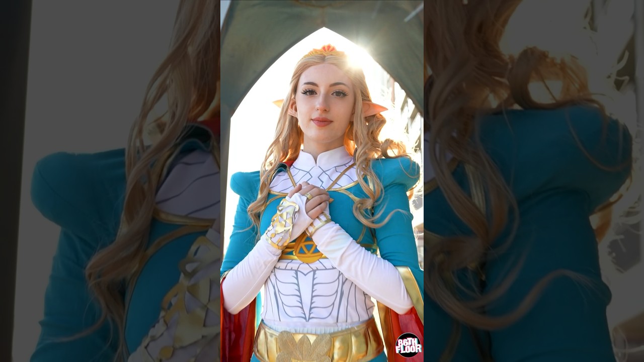 ✨STUNNING Princess Zelda Cosplay✨Breath of the Wild the Legend of Zelda filmed at London MCM