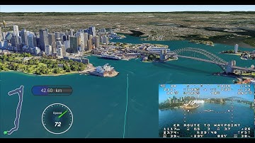 Nano Goblin 107km trip | OSD & virtual 3D flyover