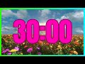 30 Minute Timer With Music | SPRING - FLOWERS - CLASSROOM |