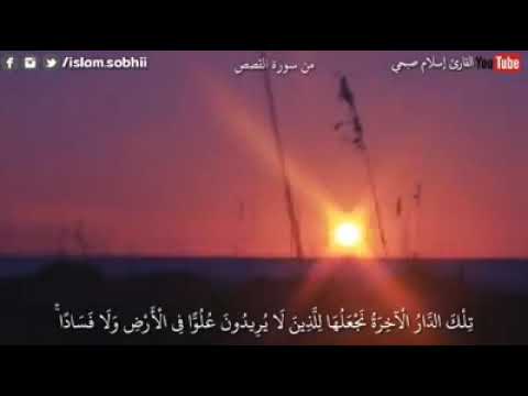 سورة القصص القارئ عبد الرحمن مسعد