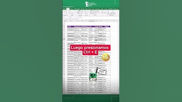 Arregla tablas con miles de datos en Excel. 🤓✅ #ExcelTips #Excel #excelbasico