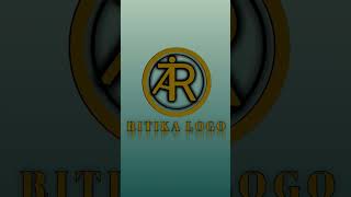 ritika name logo design #logodesigner please like suscribe comment and share 👋💫🥰