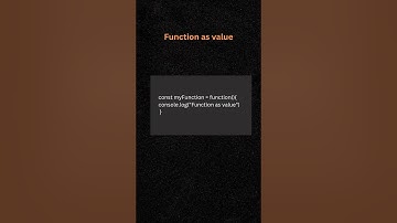 What is first class citizens or first class functions in JavaScript.