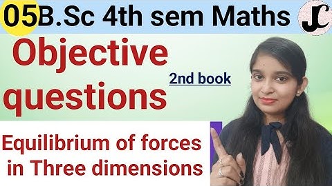 B Sc 4th sem Maths || 2nd book Objective Questions || By Jyoti Chaudhary ✍️✍️