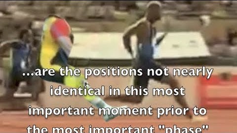 Sprint Technique and Clean Technique: Why Clean Technique Matters to Sprinters and Jumpers.