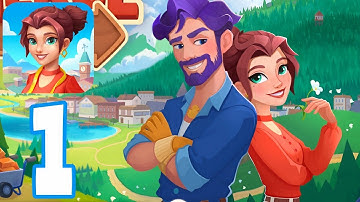 Merge Ville: Match Puzzle Game - Tutorial - Gameplay Walkthrough Part 1 ( ANDROID / iOS )