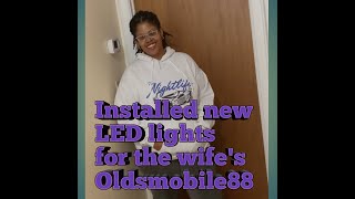 Installation of LED bulbs on 1998 Oldsmobile 88