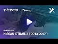 Teyes T-PRO Tesla Vertical Screen Head Unit - Installation Video Tutorial For Nissan X-trail