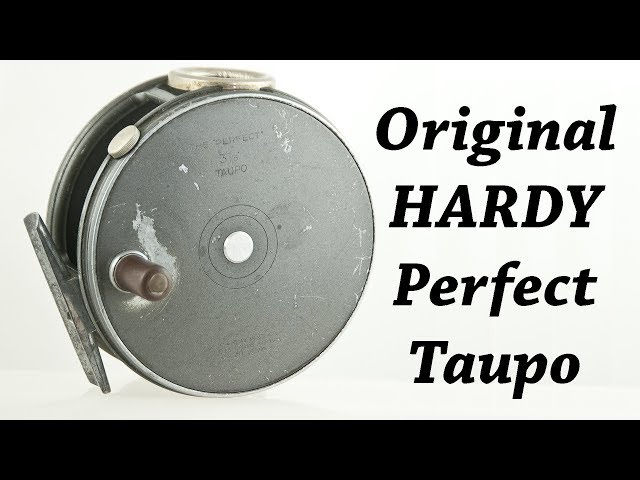 Hardy Perfect Taupo Fly Reel - Original Vintage 1958-1962 Taupo 