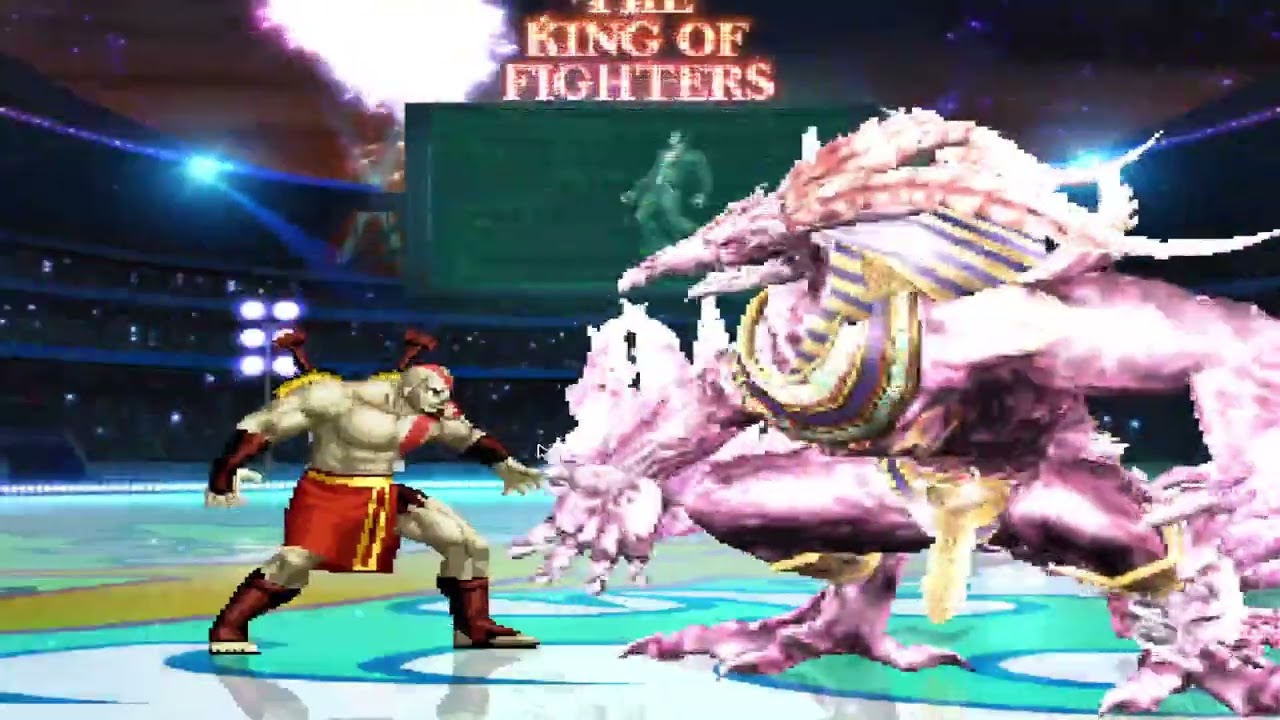 ( KOF MUGEN ) KRATOS WS AZAZEL Tekken 6 Boss