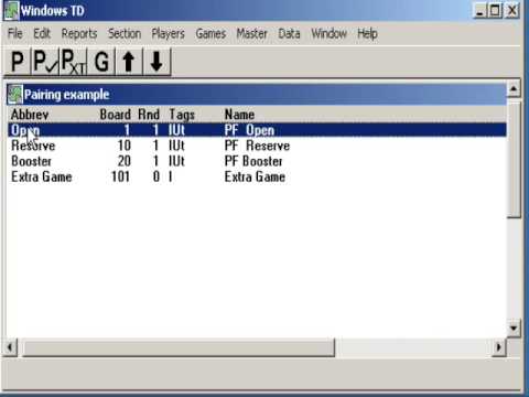 WinTD Basics: How to Enter Players Into A Tournament 