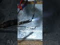 Welding a copper pipe to an aluminum pipe لحام ماسورة نحاس بماسورة ألومنيوم. ...