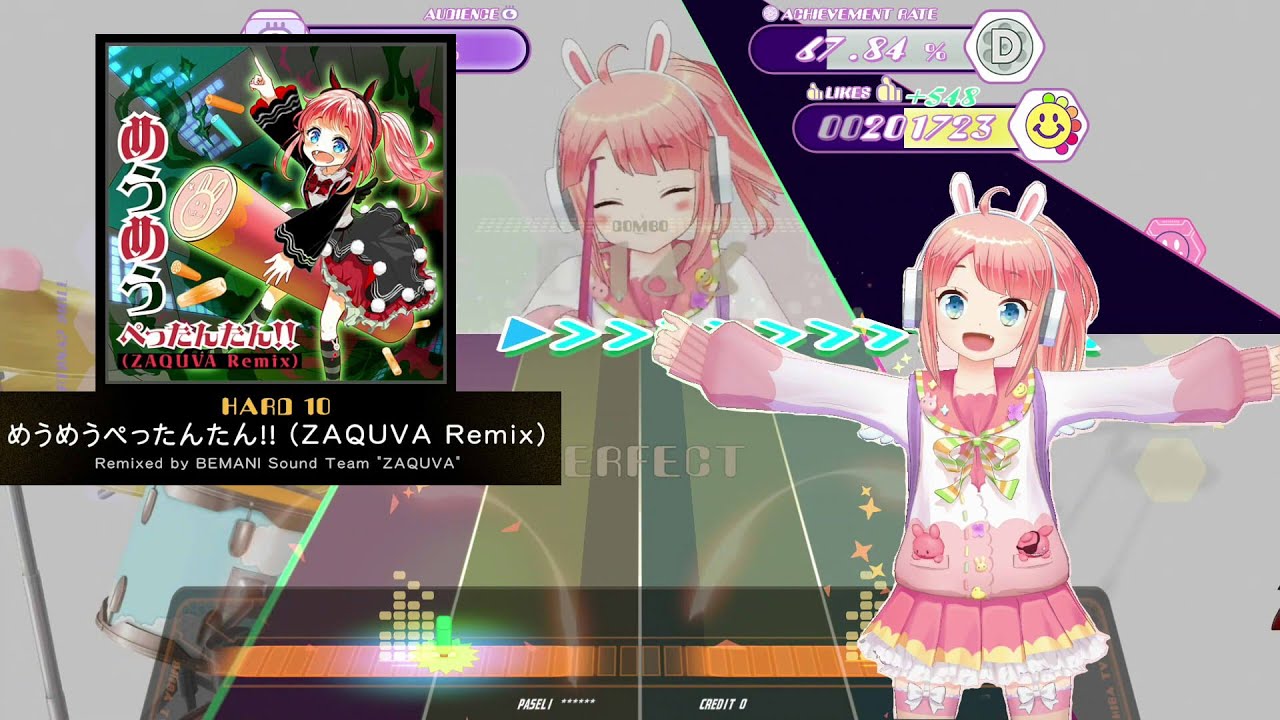 ポラリスコード】めうめうぺったんたん！！(ZAQUVA Remix)（HARD