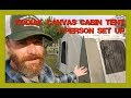 How to Set up a Kodiak Canvas Cabin Tent - 1 Person Set-up