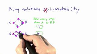 Number Of Paths Solution - Intro to Theoretical Computer Science