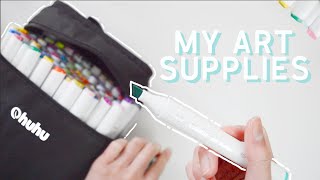 CHEAP ART SUPPLIES FOR BEGINNERS!