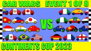 Car Wars  Continents Cup 2023  Event 1 of 8