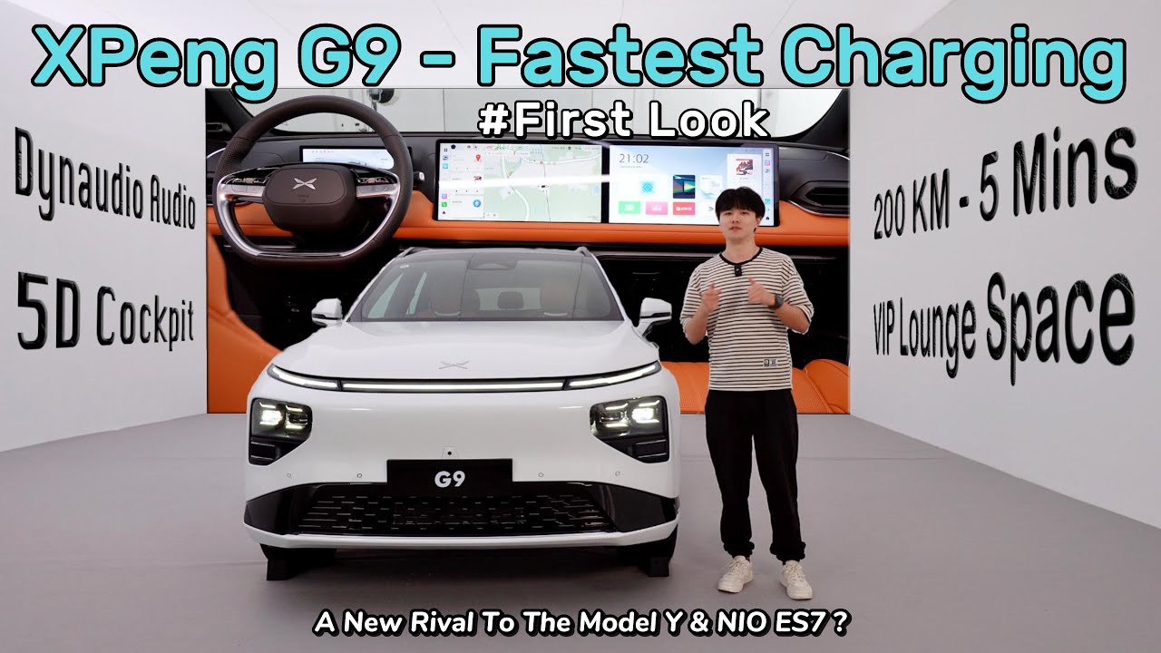 XPeng G9 Is The Fastest Charging Luxury SUV With Dynaudio 5D Cockpit | A New Rival To Model Y & ES7?