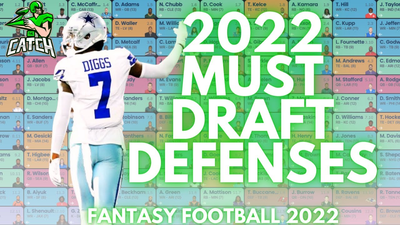 Top 10 Defenses To Draft In 2022- Fantasy Football 2022 