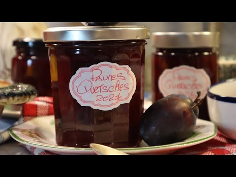 Vidéo: Confiture De Prunes Aux Miettes D'amandes