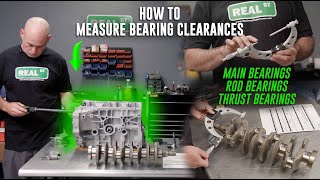 How To Measure Bearing Clearances On Your Engine  Step By Step | Real Street Performance