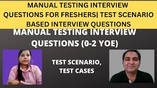 Manual Testing Interview Experience| Manual Testing Mock Interview | 0-2 YOE
