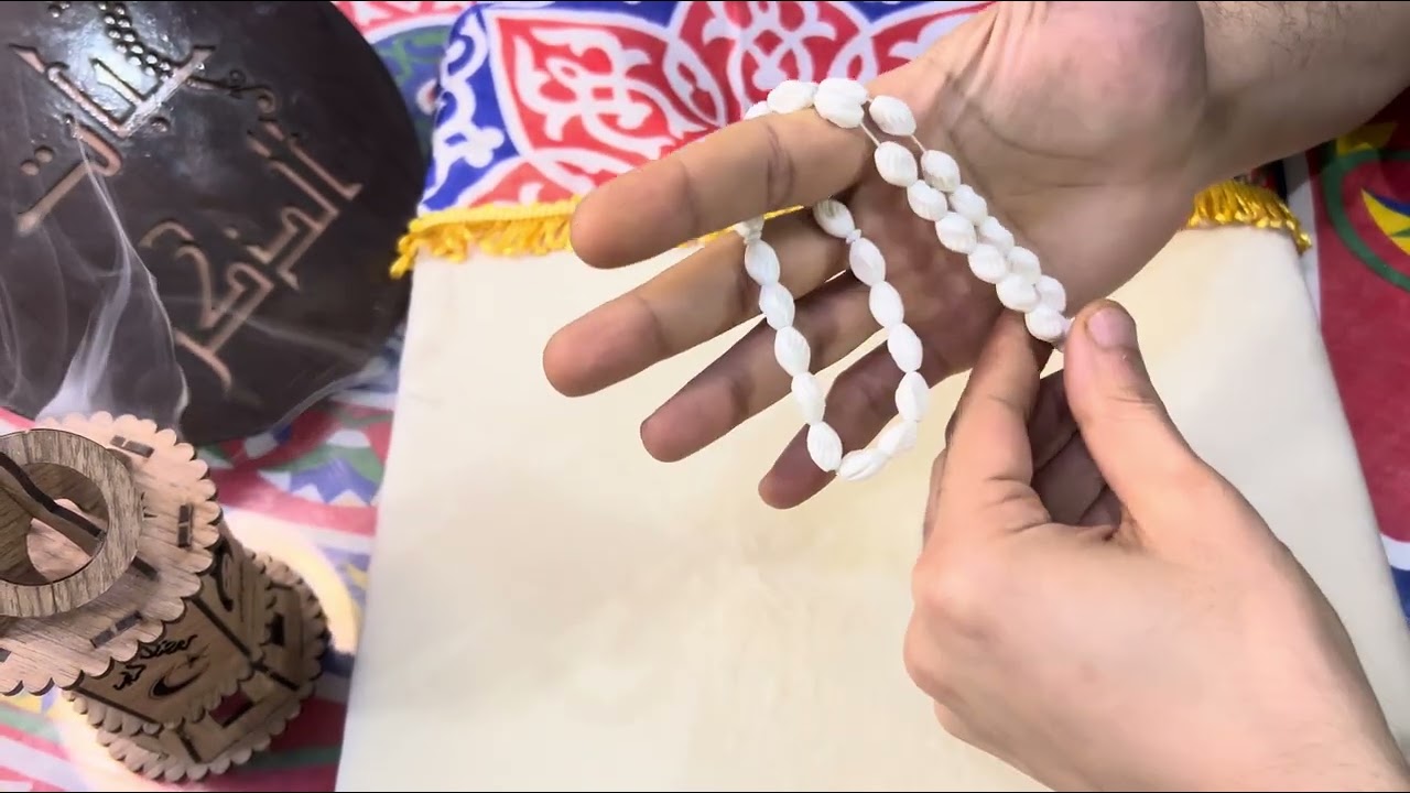 #رمضان 🌛مش بس صيام… #رمضان 🌙ذكر🤍… وذكرُك يبدأ مع #حبات_الذكر