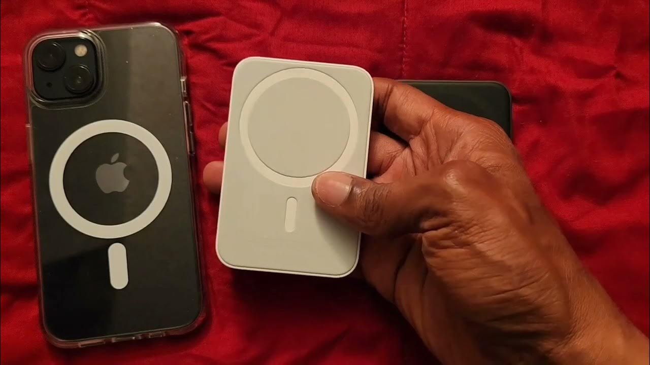 Apple and Anchor Magsafe Battery Pack For IPhone 12 and Up Review YouTube