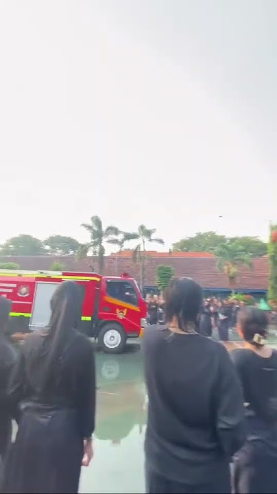 acara perpisahan sekolah bikin heboh panggil petugas pemadam kebakaran
