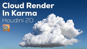 Cloud In Houdini 20 | Houdini Tutorial [Eng Sub]