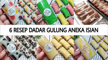 Thumbnail of 6 RESEP DADAR GULUNG CANTIK ANEKA ISIAN ‼️ ENAK DAN EKONOMIS COCOK UNTUK IDE BISNIS