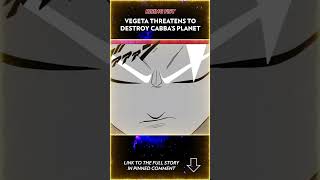 Cabba Stops The Destruction of His Planet #shorts