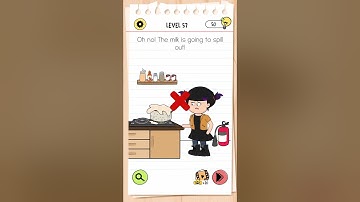 Brain Test 4 : Tricky Friends Level 57 Walkthrough