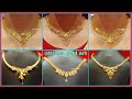 Latest Light Weight Gold Necklace And Haram Designs With Weight And Price||Trisha gold art