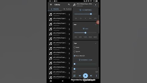How To Make A17 Pitch On Music Speed Changer By Hipxel