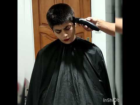 Iranian Woman Headshave