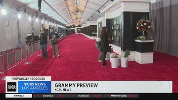 Grammys preview from Crypto.com Arena in downtown LA